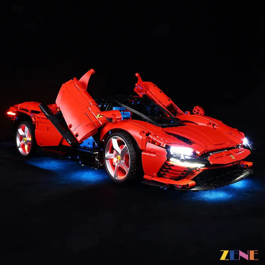 Light Kit for Ferrari Daytona SP3 42143 - DelsBricks Toys & CollectiblesLed Light Kit for LegoDelsBricks Toys & CollectiblesZENE