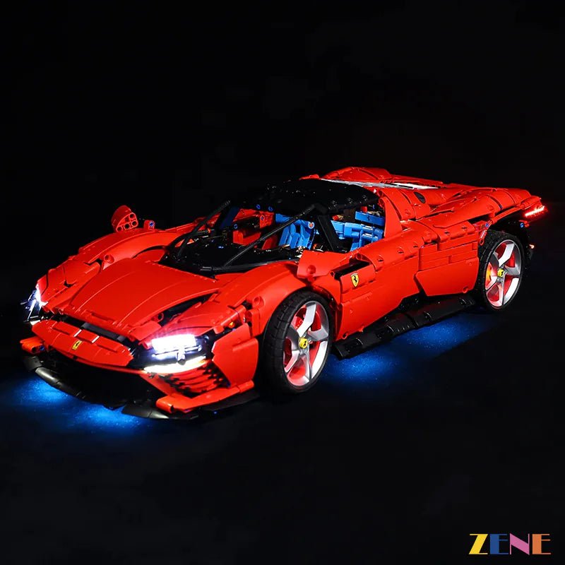 Light Kit for Ferrari Daytona SP3 42143 - DelsBricks Toys & CollectiblesLed Light Kit for LegoDelsBricks Toys & CollectiblesZENE