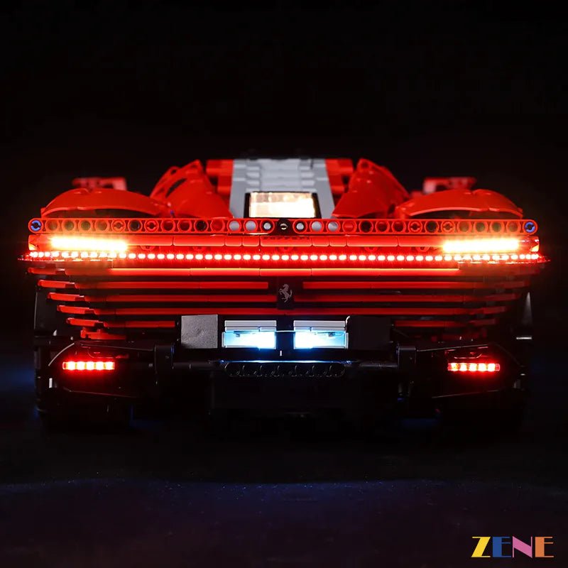 Light Kit for Ferrari Daytona SP3 42143 - DelsBricks Toys & CollectiblesLed Light Kit for LegoDelsBricks Toys & CollectiblesZENE