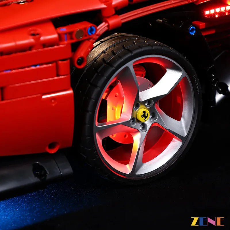 Light Kit for Ferrari Daytona SP3 42143 - DelsBricks Toys & CollectiblesLed Light Kit for LegoDelsBricks Toys & CollectiblesZENE
