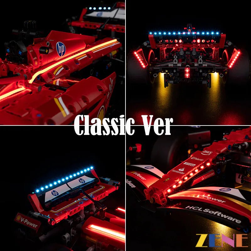 Light Kit for Ferrari F1 Car SF - 24 42207 - DelsBricks Toys & CollectiblesLed Light Kit for LEGO ZENE20DelsBricks Toys & CollectiblesZENE