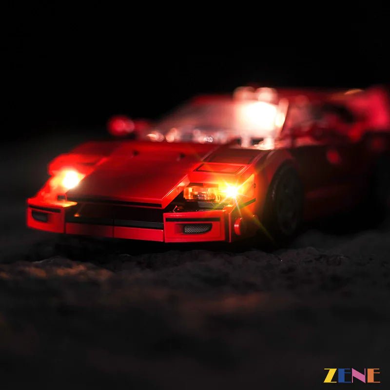 Light Kit for Ferrari F40 Supercar 76934 - DelsBricks Toys & CollectiblesLed Light Kit for LegoDelsBricks Toys & CollectiblesZENE