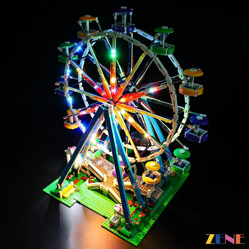 Light Kit for Ferris Wheel 10247 (Ver. 2) - DelsBricks Toys & CollectiblesLed Light Kit for LegoDelsBricks Toys & CollectiblesZENE