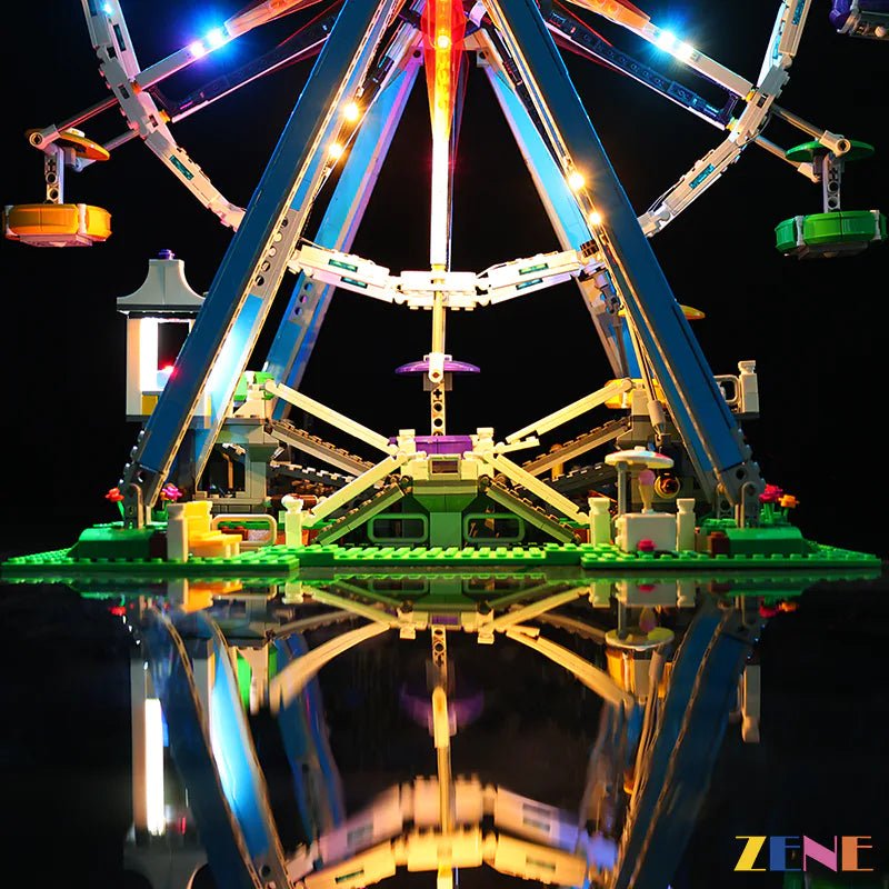 Light Kit for Ferris Wheel 10247 (Ver. 2) - DelsBricks Toys & CollectiblesLed Light Kit for LegoDelsBricks Toys & CollectiblesZENE
