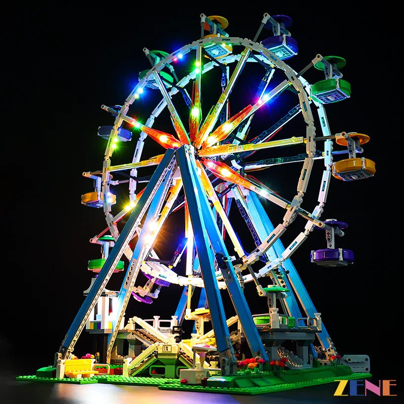 Light Kit for Ferris Wheel 10247 (Ver. 2) - DelsBricks Toys & CollectiblesLed Light Kit for LegoDelsBricks Toys & CollectiblesZENE