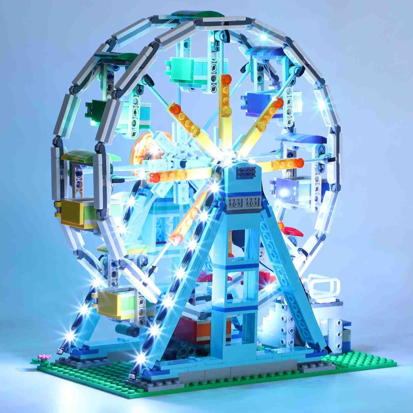 Light Kit for Ferris Wheel 31119 (RC & 12 RGB Colors) - DelsBricks Toys & CollectiblesLed Light Kit for LegoDelsBricks Toys & CollectiblesZENE