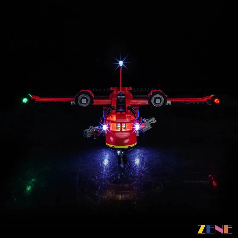 Light Kit for Fire Rescue Plane 60413 - DelsBricks Toys & CollectiblesLed Light Kit for LEGO ZENE20DelsBricks Toys & CollectiblesZENE