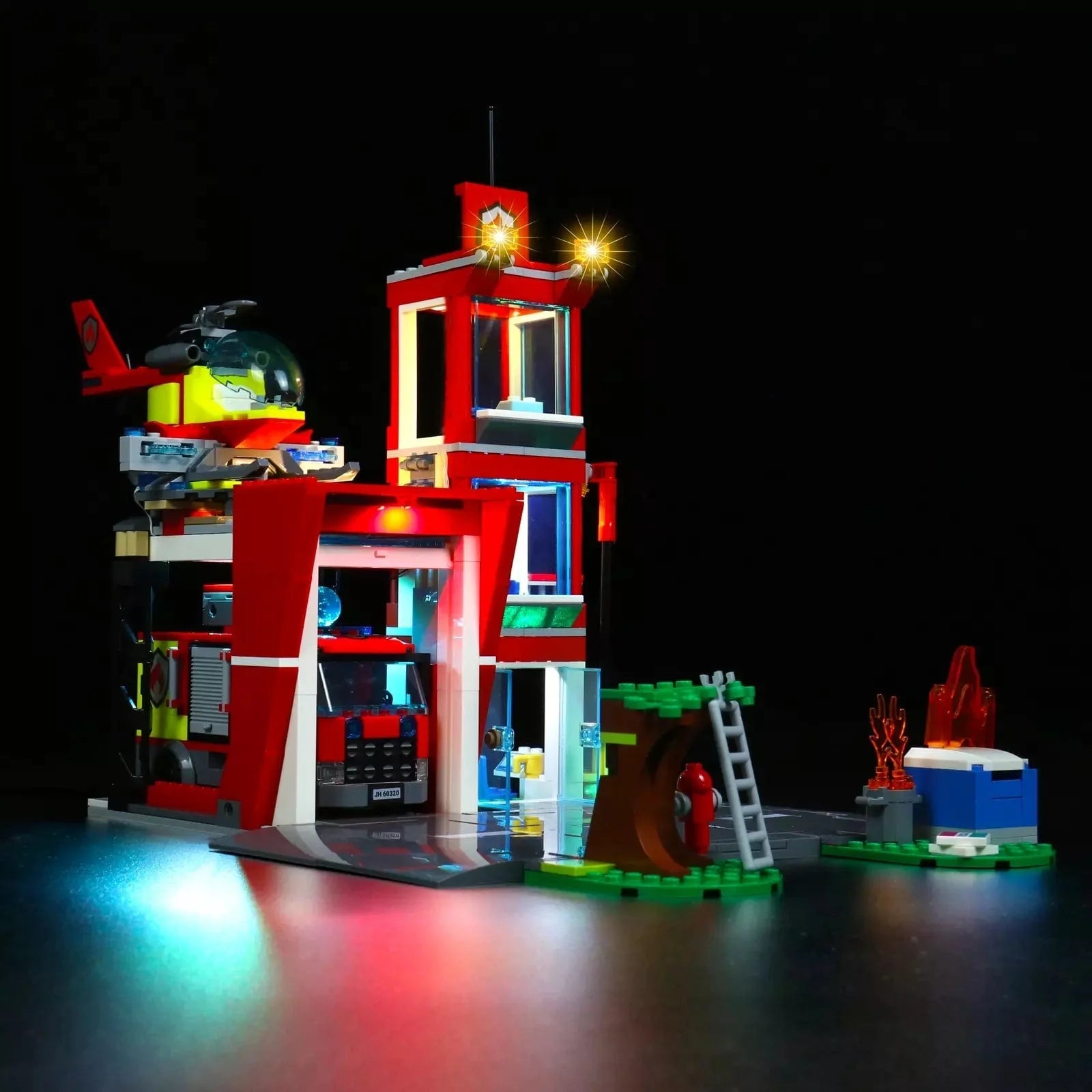 Light Kit for Fire Station 60320 - DelsBricks Toys & CollectiblesLed Light Kit for LegoDelsBricks Toys & CollectiblesZENE