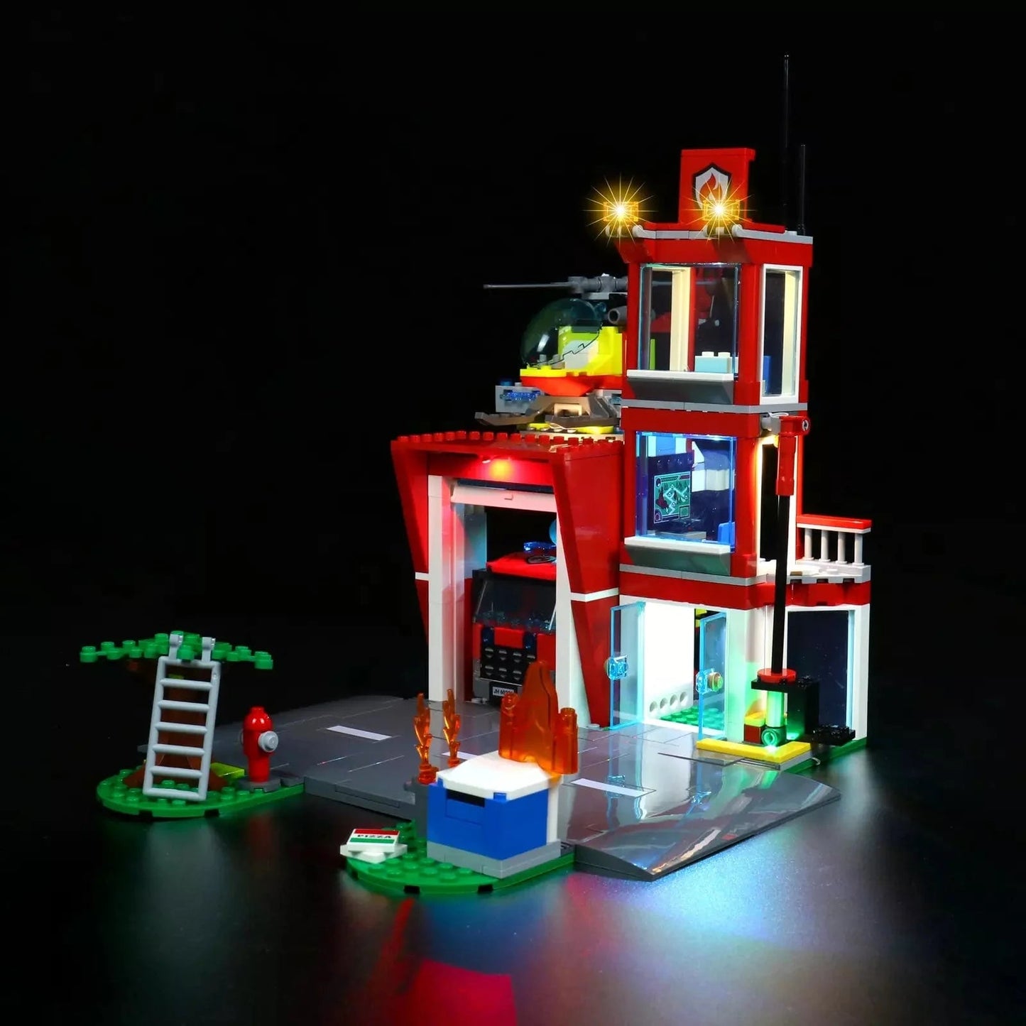 Light Kit for Fire Station 60320 - DelsBricks Toys & CollectiblesLed Light Kit for LegoDelsBricks Toys & CollectiblesZENE