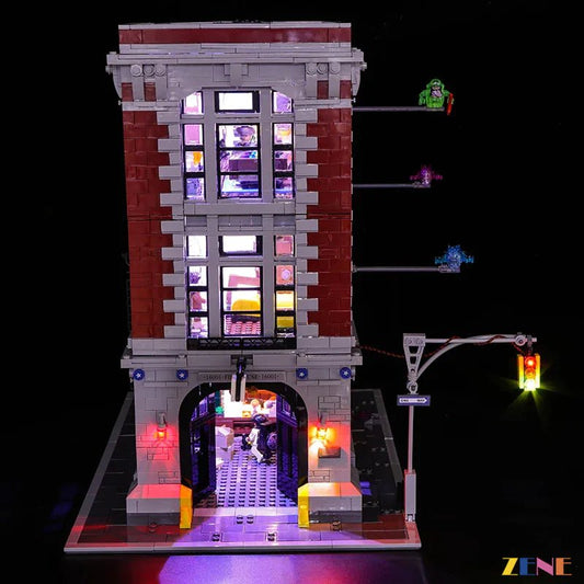 Light Kit for Firehouse Headquarters 75827 - DelsBricks Toys & CollectiblesLed Light Kit for LegoDelsBricks Toys & CollectiblesZENE