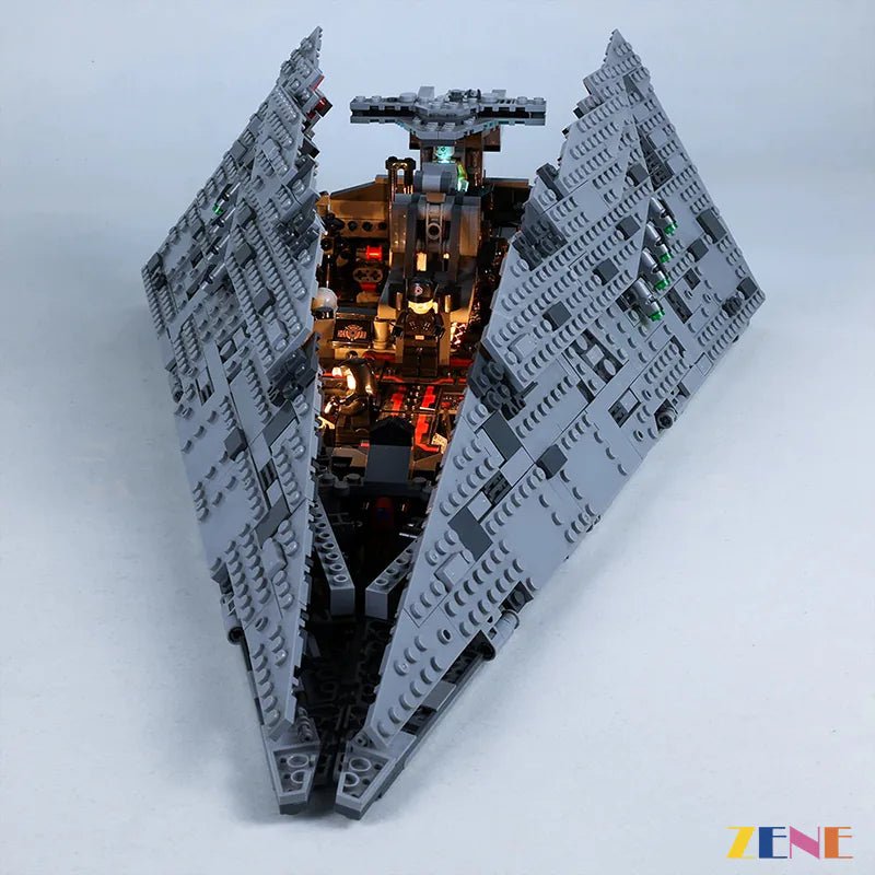 Light Kit for First Order Star Destroyer 75190 - DelsBricks Toys & CollectiblesLed Light Kit for LegoDelsBricks Toys & CollectiblesZENE