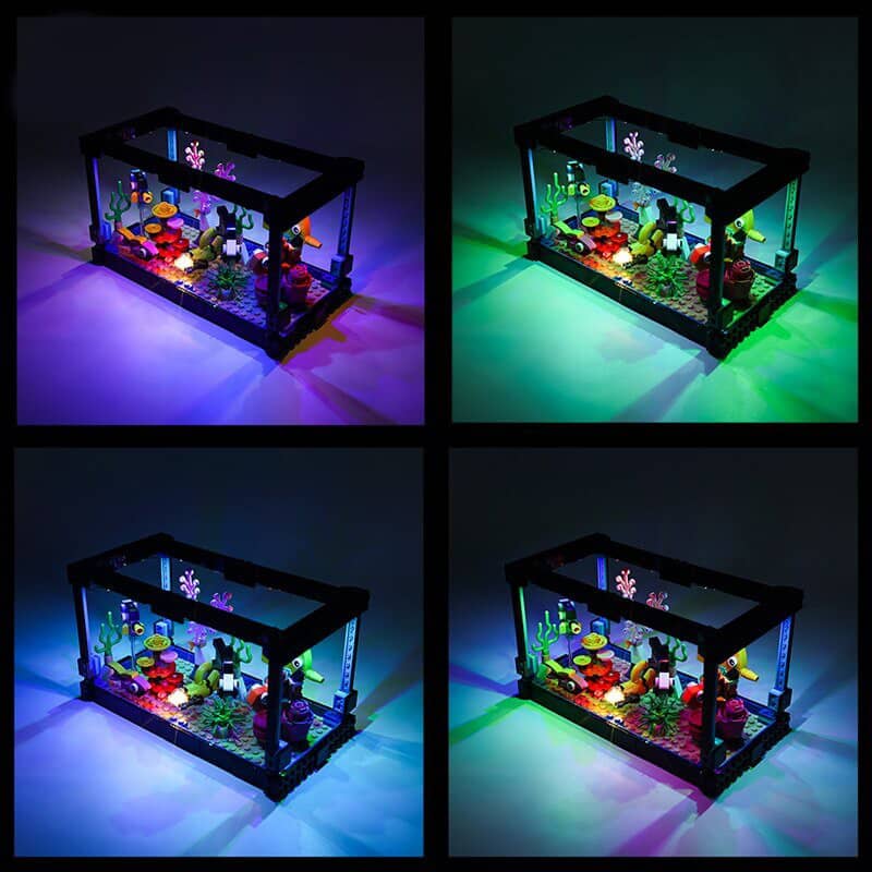 Light Kit for Fish Tank 31122 - DelsBricks Toys & CollectiblesLed Light Kit for LegoDelsBricks Toys & CollectiblesZENE