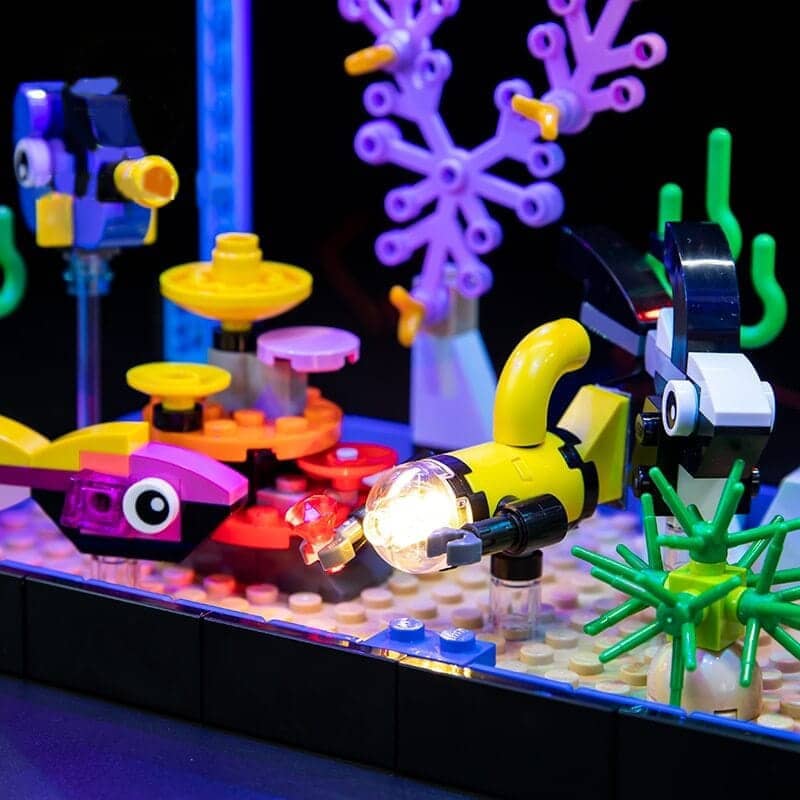 Light Kit for Fish Tank 31122 - DelsBricks Toys & CollectiblesLed Light Kit for LegoDelsBricks Toys & CollectiblesZENE