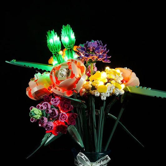 Light Kit for Flower Bouquet 10280 (Ver. 2) - DelsBricks Toys & CollectiblesLed Light Kit for LegoDelsBricks Toys & CollectiblesZENE