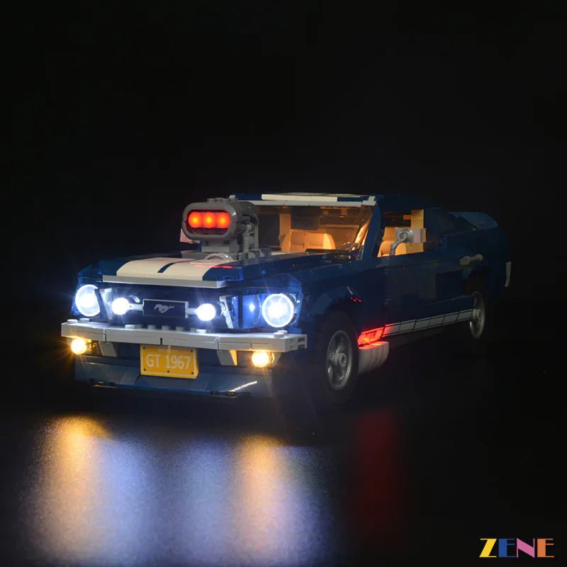 Light Kit for Ford Mustang 10265 - DelsBricks Toys & CollectiblesLed Light Kit for LegoDelsBricks Toys & CollectiblesZENE