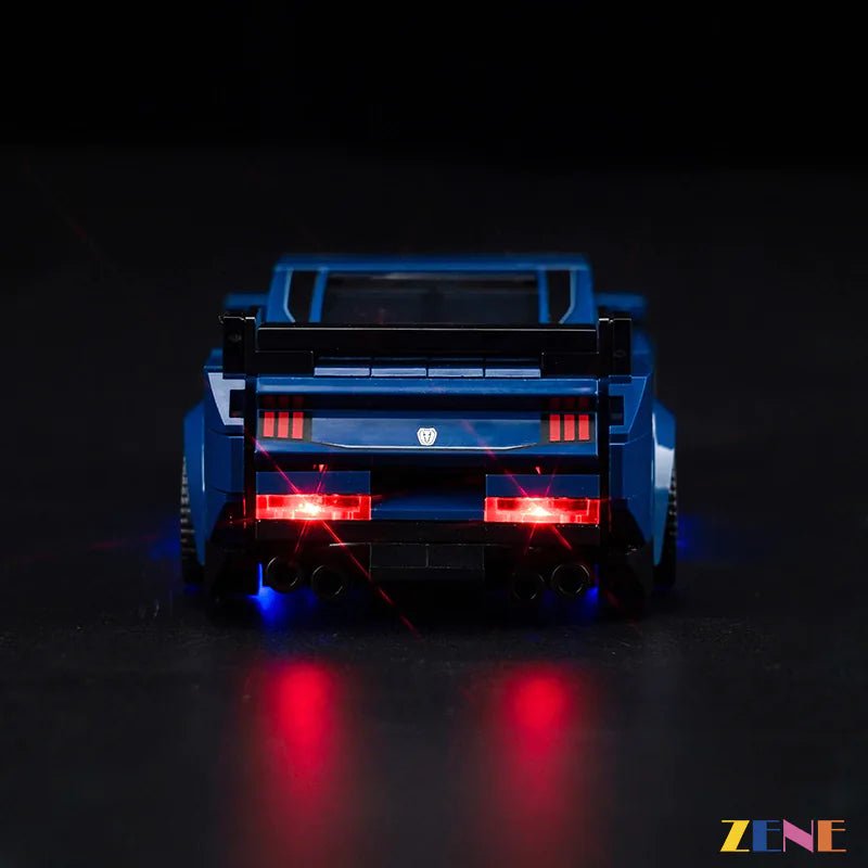 Light Kit for Ford Mustang Dark Horse Sports Car 76920 - DelsBricks Toys & CollectiblesLed Light Kit for LegoDelsBricks Toys & CollectiblesZENE