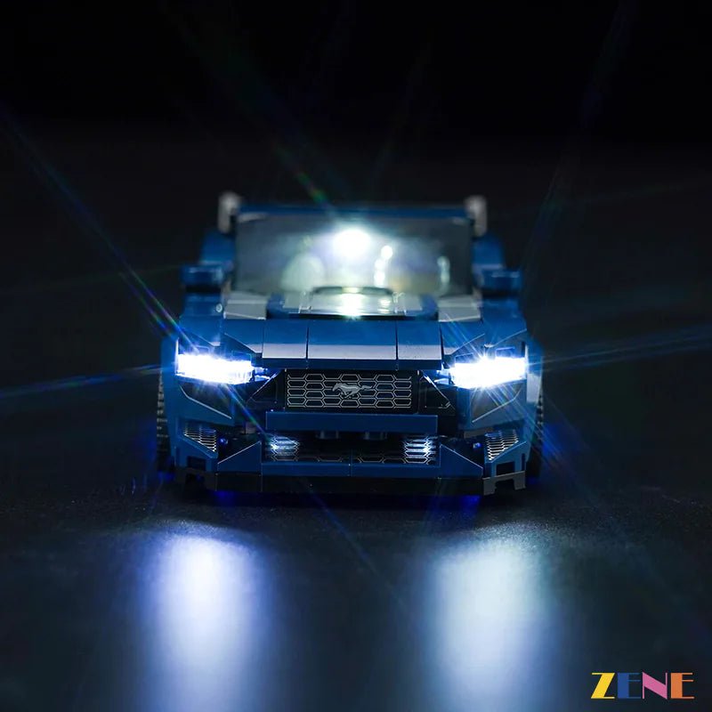 Light Kit for Ford Mustang Dark Horse Sports Car 76920 - DelsBricks Toys & CollectiblesLed Light Kit for LegoDelsBricks Toys & CollectiblesZENE