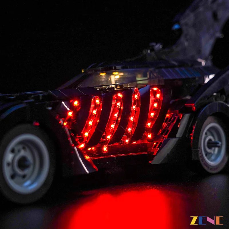 Light Kit for Forever Batmobile 76304 (Red Ver.) - DelsBricks Toys & CollectiblesLed Light Kit for LEGO ZENE20DelsBricks Toys & CollectiblesZENE