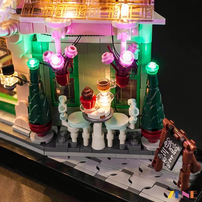 Light Kit for French Café 10362 - DelsBricks Toys & CollectiblesLed Light Kit for LEGO ZENE20DelsBricks Toys & CollectiblesZENE
