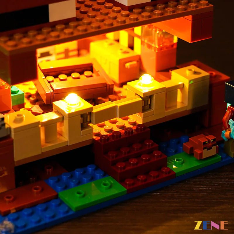 Light Kit for Frog House 21256 - DelsBricks Toys & CollectiblesLed Light Kit for LegoDelsBricks Toys & CollectiblesZENE