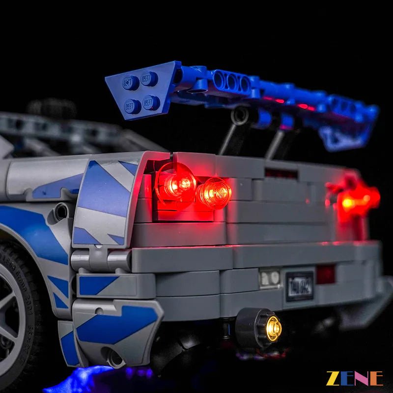 Light Kit for Furious Nissan Skyline GT - R (R34) Car 42210 - DelsBricks Toys & CollectiblesLed Light Kit for LEGO ZENE20DelsBricks Toys & CollectiblesZENE