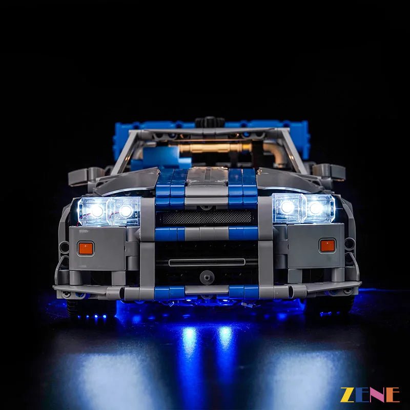 Light Kit for Furious Nissan Skyline GT - R (R34) Car 42210 - DelsBricks Toys & CollectiblesLed Light Kit for LEGO ZENE20DelsBricks Toys & CollectiblesZENE