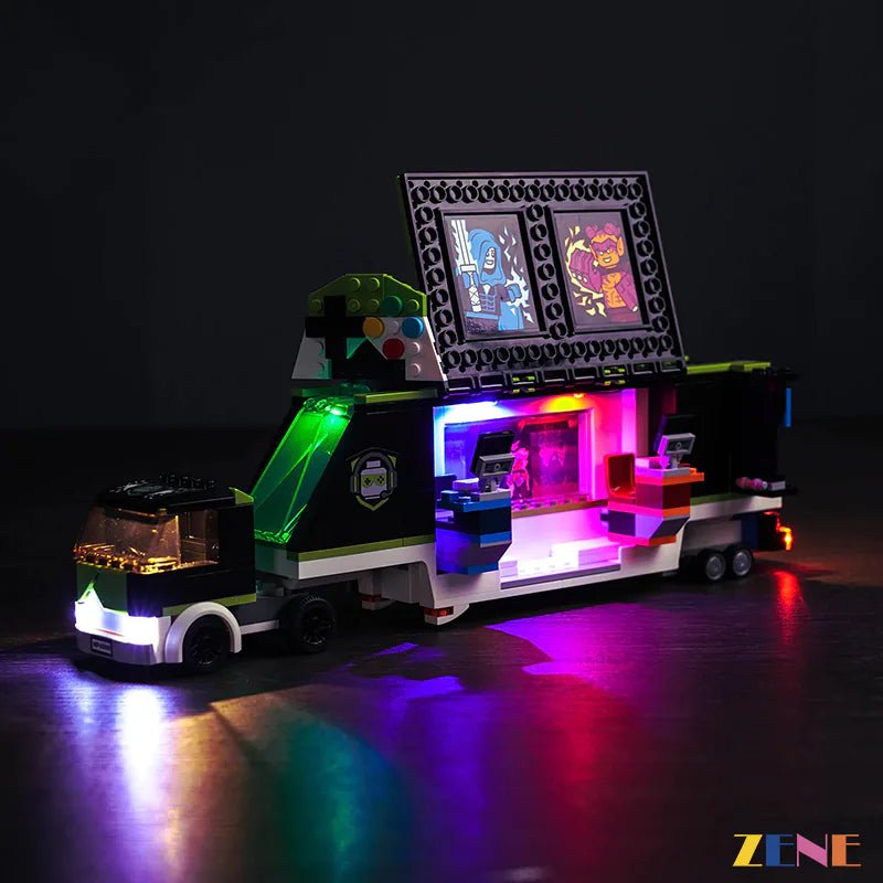 Light Kit for Gaming Tournament Truck 60388 - DelsBricks Toys & CollectiblesLed Light Kit for LegoDelsBricks Toys & CollectiblesZENE