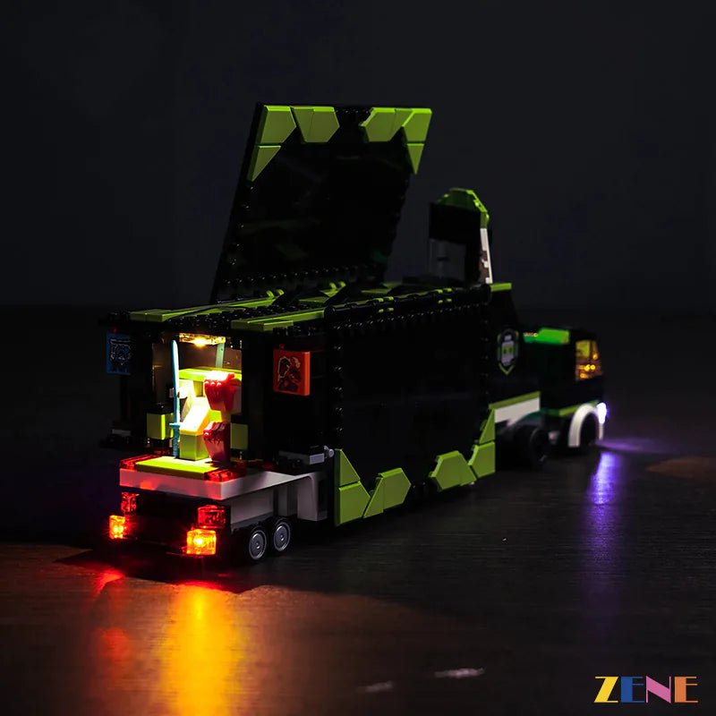 Light Kit for Gaming Tournament Truck 60388 - DelsBricks Toys & CollectiblesLed Light Kit for LegoDelsBricks Toys & CollectiblesZENE