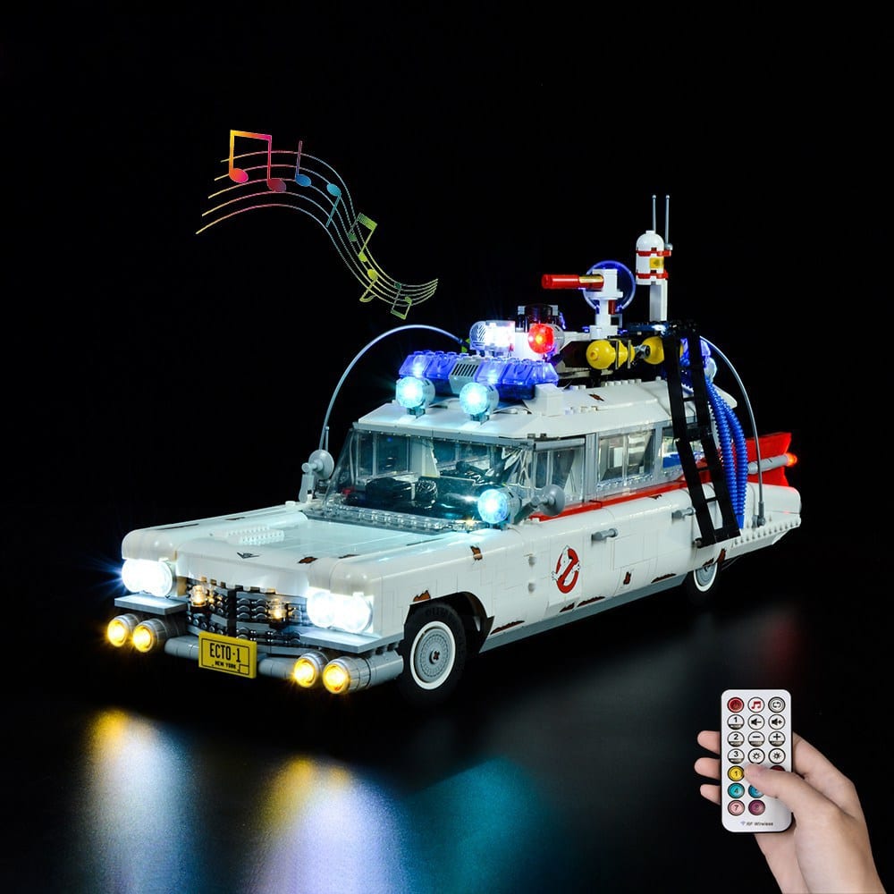 Light Kit for Ghost Busters ECTO - 1 10274 Halloween - DelsBricks Toys & CollectiblesLed Light Kit for LegoDelsBricks Toys & CollectiblesZENE