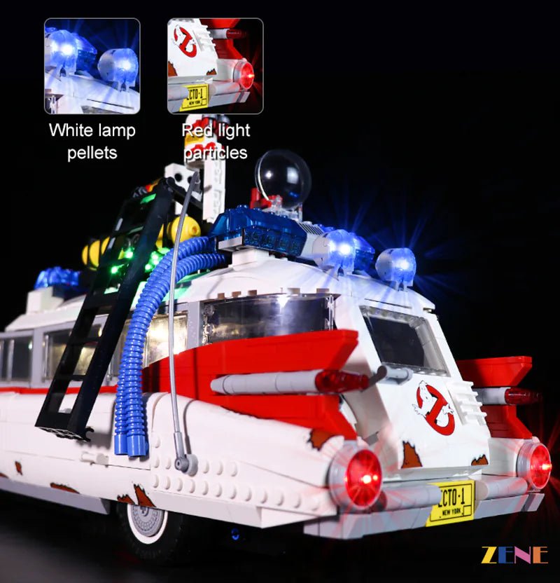 Light Kit for Ghost Busters ECTO - 1 10274 (Ver. 2 Halloween) - DelsBricks Toys & CollectiblesLed Light Kit for LegoDelsBricks Toys & CollectiblesZENE