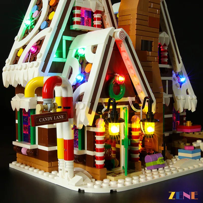 Light Kit for Gingerbread House 10267 - DelsBricks Toys & CollectiblesLed Light Kit for LegoDelsBricks Toys & CollectiblesZENE