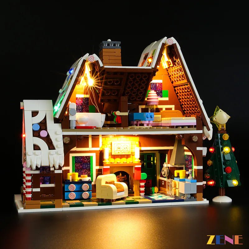 Light Kit for Gingerbread House 10267 - DelsBricks Toys & CollectiblesLed Light Kit for LegoDelsBricks Toys & CollectiblesZENE