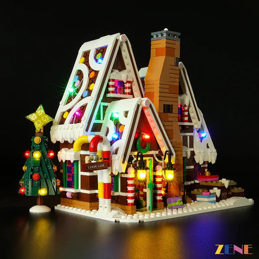 Light Kit for Gingerbread House 10267 - DelsBricks Toys & CollectiblesLed Light Kit for LegoDelsBricks Toys & CollectiblesZENE