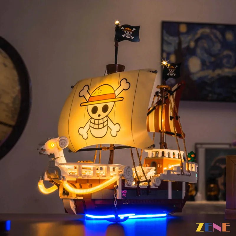 Light Kit for Going Merry Pirate Ship 75639 One Piece - DelsBricks Toys & CollectiblesLed Light Kit for LEGO ZENE20DelsBricks Toys & CollectiblesZENE
