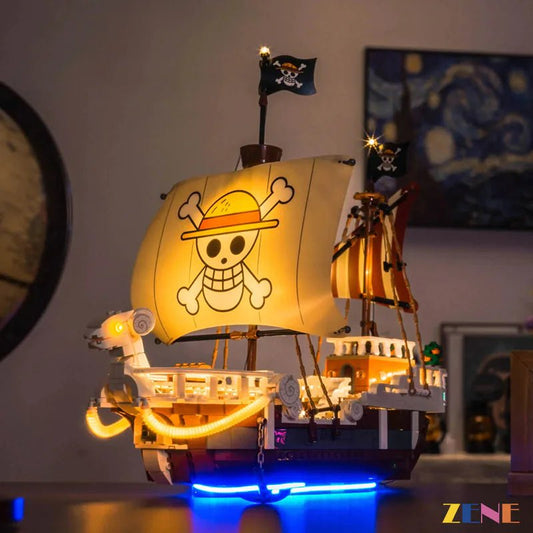 Light Kit for Going Merry Pirate Ship 75639 One Piece - DelsBricks Toys & CollectiblesLed Light Kit for LEGO ZENE20DelsBricks Toys & CollectiblesZENE