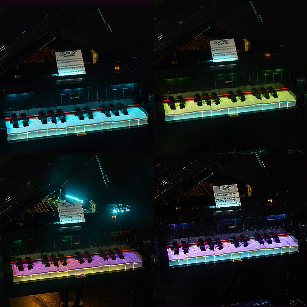 Light Kit for Grand Piano 21323 - DelsBricks Toys & CollectiblesLed Light Kit for LegoDelsBricks Toys & CollectiblesZENE