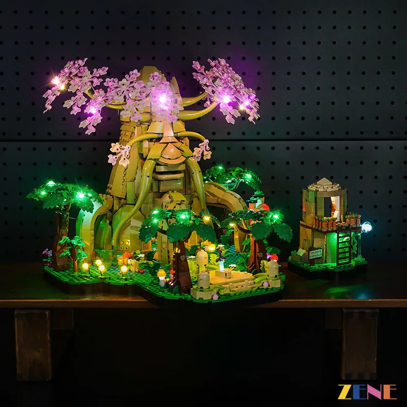 Light Kit for Great Deku Tree 2 - in - 1 77092 (The Legend of Zelda™) - DelsBricks Toys & CollectiblesLed Light Kit for LEGO ZENE20DelsBricks Toys & CollectiblesZENE