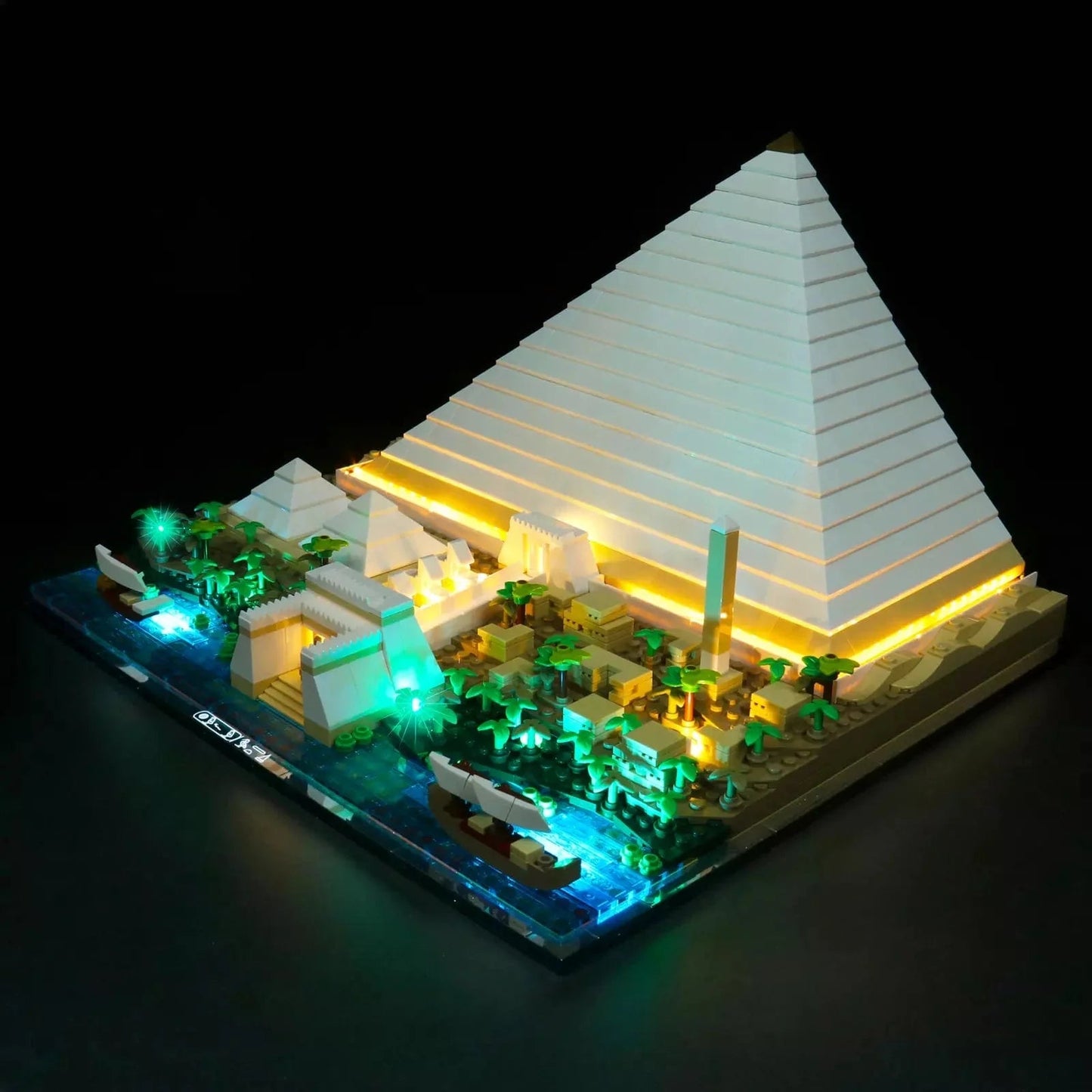 Light Kit for Great Pyramid of Giza 21058 - DelsBricks Toys & CollectiblesLed Light Kit for LegoDelsBricks Toys & CollectiblesZENE