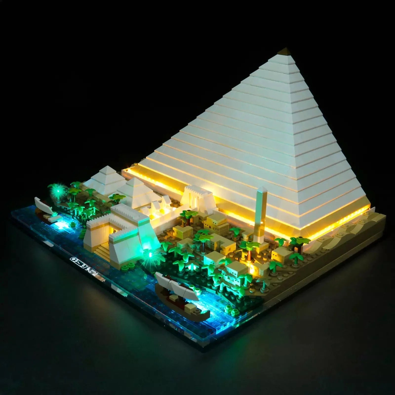 Light Kit for Great Pyramid of Giza 21058 - DelsBricks Toys & CollectiblesLed Light Kit for LegoDelsBricks Toys & CollectiblesZENE