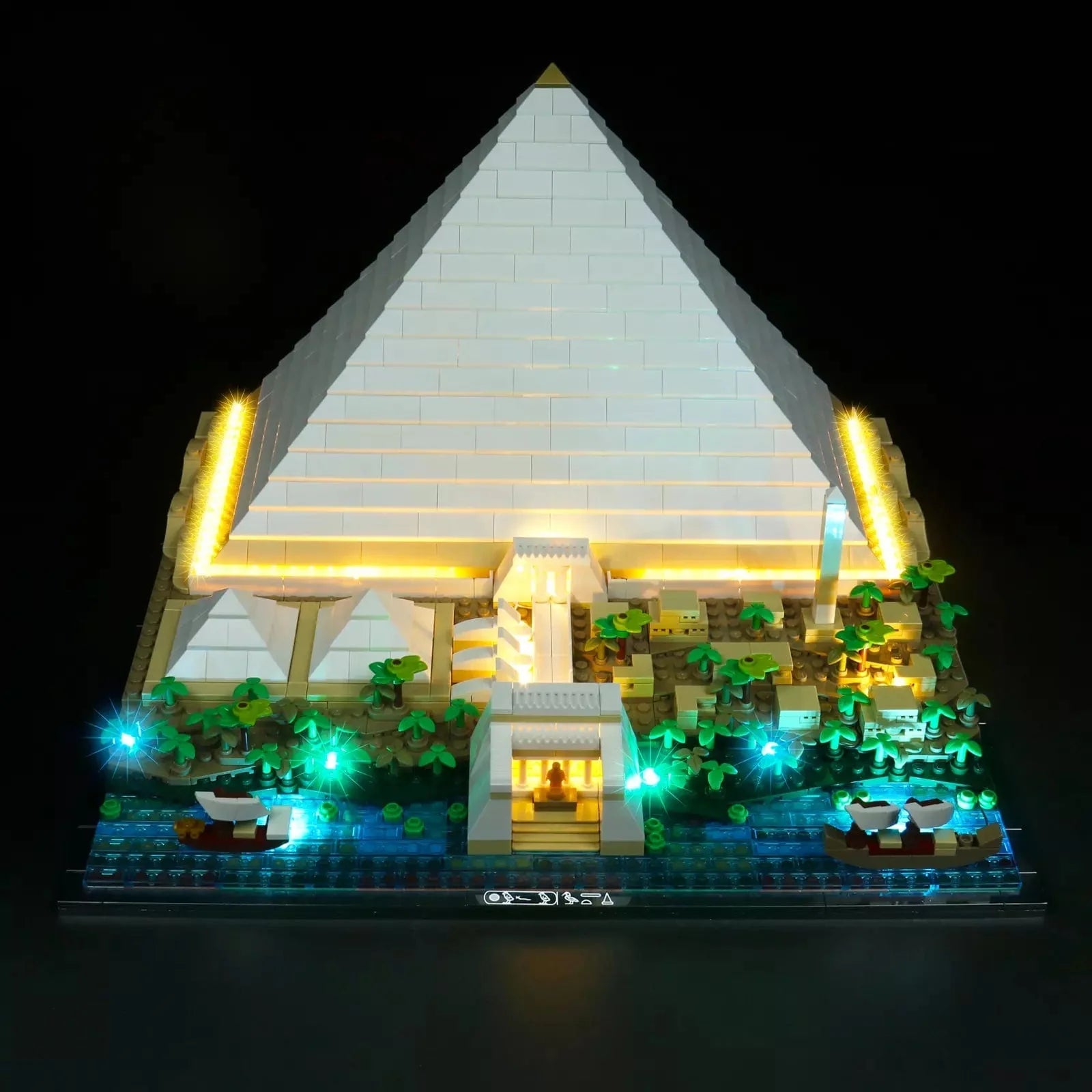 Light Kit for Great Pyramid of Giza 21058 - DelsBricks Toys & CollectiblesLed Light Kit for LegoDelsBricks Toys & CollectiblesZENE