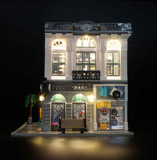 Light Kit for Green Bank 10251 - DelsBricks Toys & CollectiblesLed Light Kit for LegoDelsBricks Toys & CollectiblesZENE