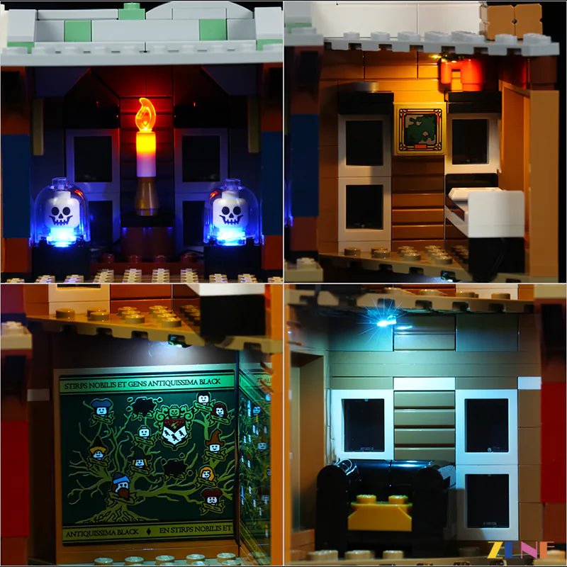 Light Kit for Grimmauld Place 76408 - DelsBricks Toys & CollectiblesLed Light Kit for LegoDelsBricks Toys & CollectiblesZENE
