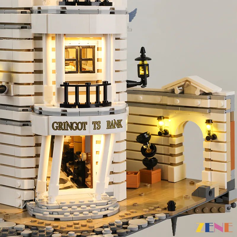 Light Kit for Gringotts™ Wizarding Bank 76417 (Harry Potter) - DelsBricks Toys & CollectiblesLed Light Kit for LegoDelsBricks Toys & CollectiblesZENE