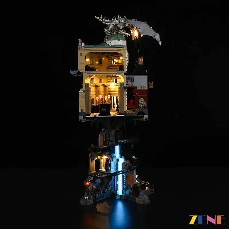 Light Kit for Gringotts™ Wizarding Bank 76417 (Harry Potter) - DelsBricks Toys & CollectiblesLed Light Kit for LegoDelsBricks Toys & CollectiblesZENE