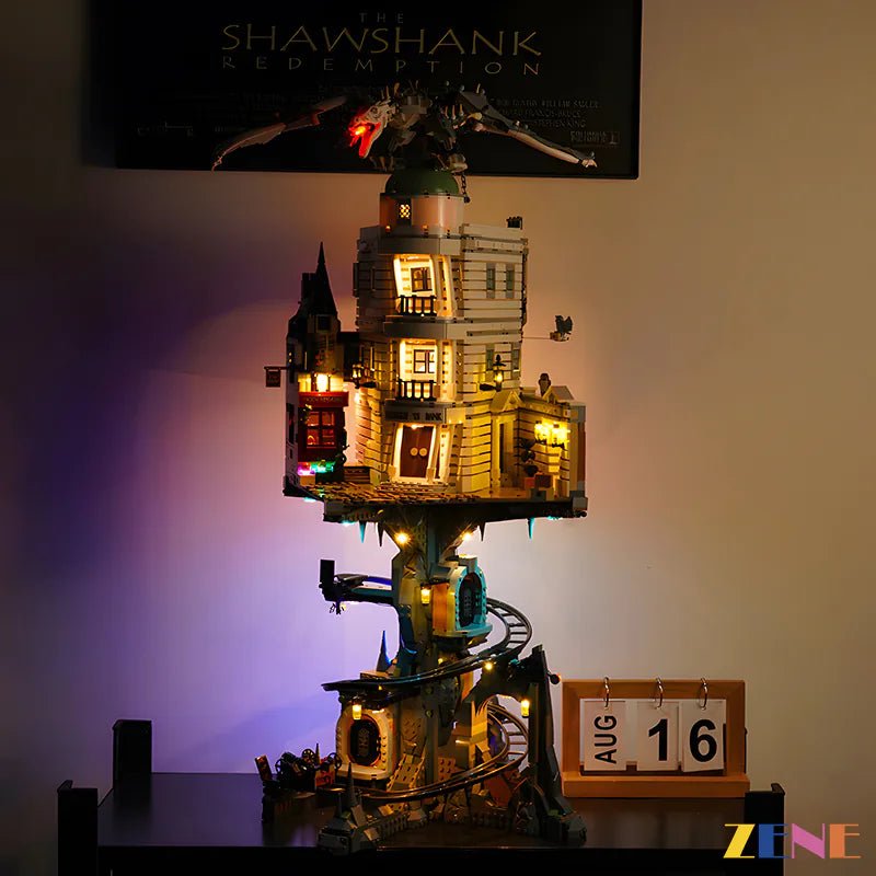 Light Kit for Gringotts Wizarding Bank 76417 (Harry Potter) - DelsBricks Toys & CollectiblesLed Light Kit for LegoDelsBricks Toys & CollectiblesZENE