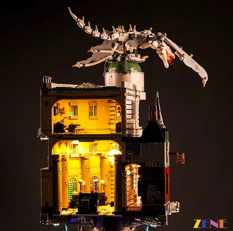 Light Kit for Gringotts Wizarding Bank 76417 (Harry Potter) - DelsBricks Toys & CollectiblesLed Light Kit for LegoDelsBricks Toys & CollectiblesZENE