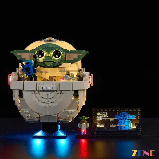 Light Kit for Grogu with Hover Pram 75403 - DelsBricks Toys & CollectiblesLed Light Kit for LegoDelsBricks Toys & CollectiblesZENE