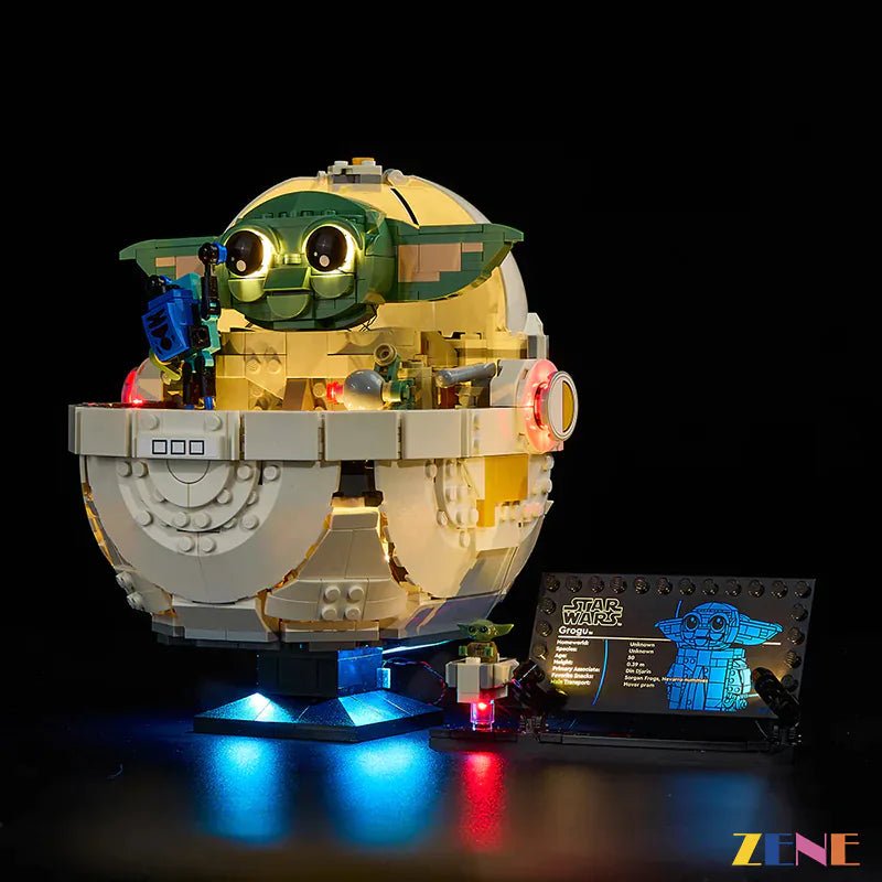 Light Kit for Grogu with Hover Pram 75403 - DelsBricks Toys & CollectiblesLed Light Kit for LegoDelsBricks Toys & CollectiblesZENE