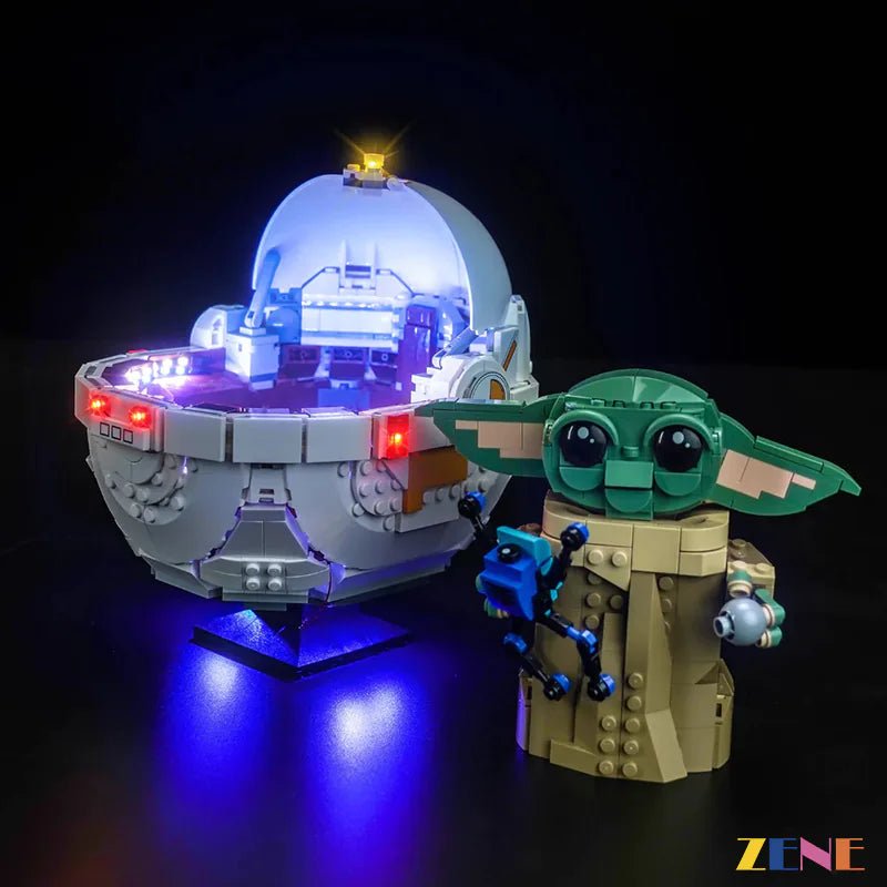 Light Kit for Grogu with Hover Pram 75403 - DelsBricks Toys & CollectiblesLed Light Kit for LegoDelsBricks Toys & CollectiblesZENE