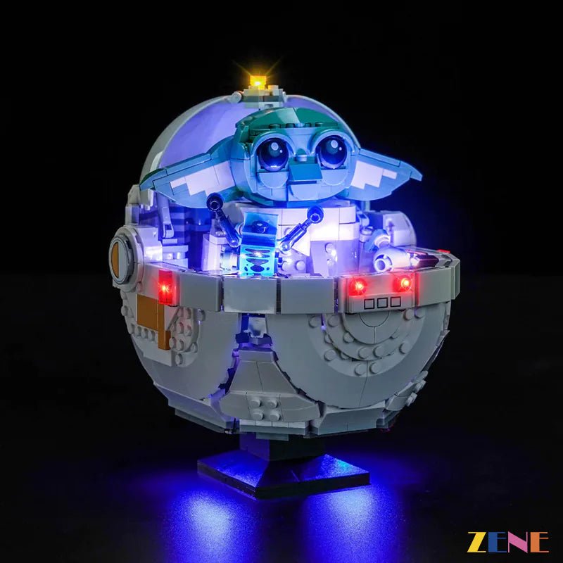 Light Kit for Grogu with Hover Pram 75403 - DelsBricks Toys & CollectiblesLed Light Kit for LegoDelsBricks Toys & CollectiblesZENE